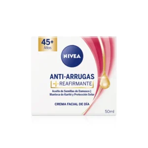 Crema Facial Nivea Anti-Arrugas de Día 45+ años x 50 ml