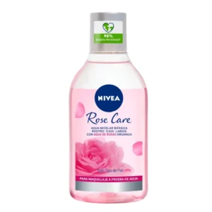 Agua Micelar Nivea Rose Care Bifásica x 200 ml