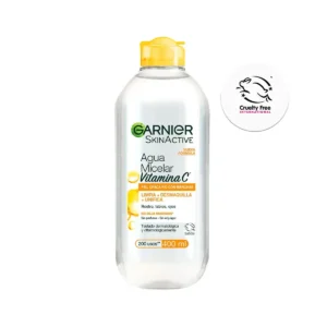 Agua Micelar Garnier Skin Active Vitamina C x 400 ml