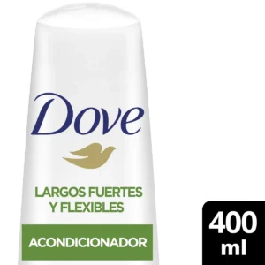 Acondicionador Dove Largos, fuertes y flexibles x 400 ml