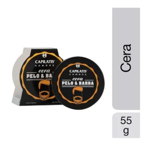 Cera Modeladora para hombre Capilatis Pelo & Barba x 55 grs