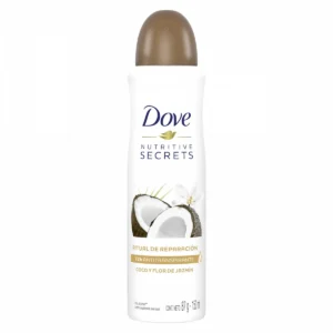 Desodorante Antitranspirante en aerosol Dove Coco y Flor de Jazmín 72 HS x 150 ml