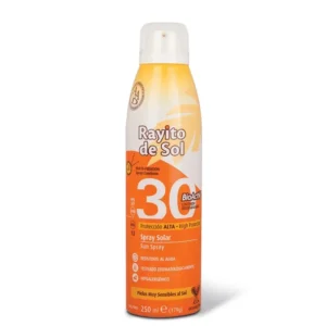 Protector Solar en aerosol Rayito de Sol FPS 30 x 250 ml