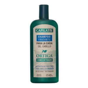 Shampoo Capilatis Tratante Ortiga Concentrado Cabellos Grasos x 420 ml