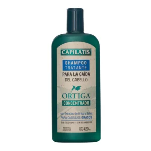 Shampoo Capilatis Tratante Ortiga Concentrado Cabellos Grasos x 420 ml