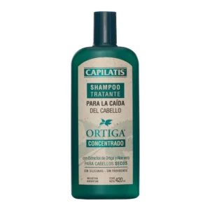Shampoo Capilatis Tratante Ortiga Concentrado Cabellos Secos x 420 ml