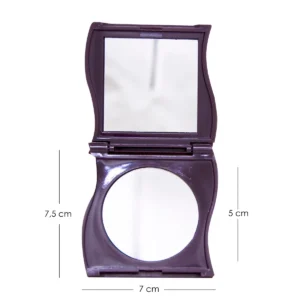 Espejo para cartera Jessamy con ondas