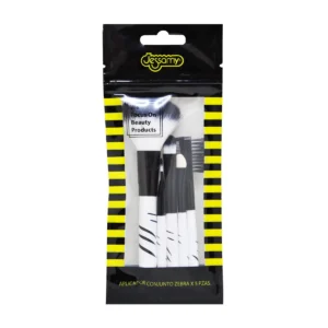 Kit de brochas y aplicador zebra Jessamy