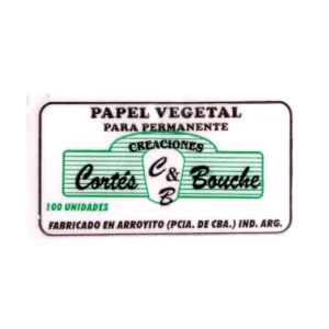 Papel para Permanente Super Cortés & Bouche x 100 uds