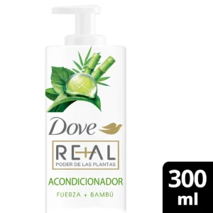 Acondicionador Dove Real Poder de las Plantas Fuerza+Bambú x 300 ml