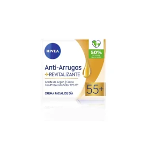 Crema Facial Nivea Anti-Arrugas de Día 55+ años x 50 ml