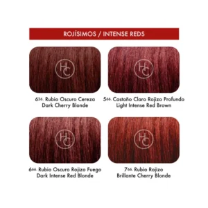 Coloración System 3 Rojizos y Cenizas