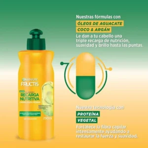 Crema para peinar Fructis Recarga Nutritiva x 250 ml