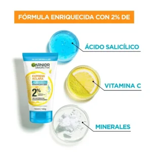 Limpiador Facial Profundo Garnier Skin Active Anti Imperfecciones x 150 ml