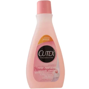 Quita esmalte Cutex Hipoalergenico + Glicerina