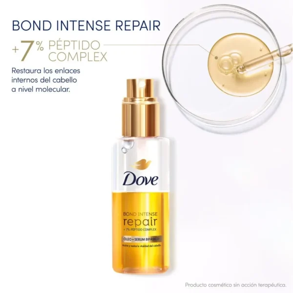Óleo Bifásico Capilar Dove Bond Intense Repair x 110 ml