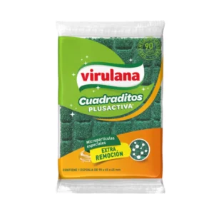 Esponja Virulana Cuadraditos Plusactiva