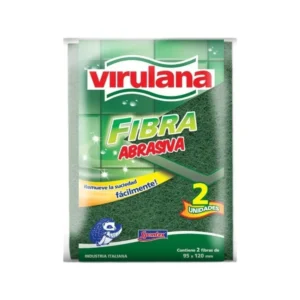 Fibra de limpieza Virulana Abrasiva x 2 uds