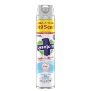 Aerosol Desinfectante Lysoform Aire de Montaña x 360 grs