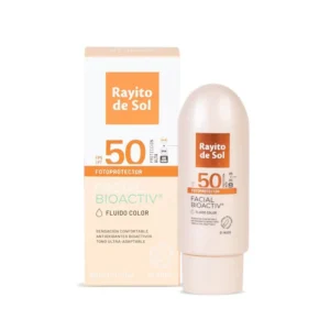 Protector facial Rayito de Sol Facial Bioactive Fluido Color x 50 ml