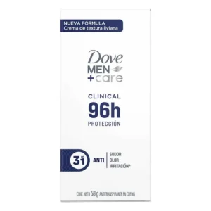 Desodorante Antitranspirante Dove Men+Care Clinical en barra x 58 grs