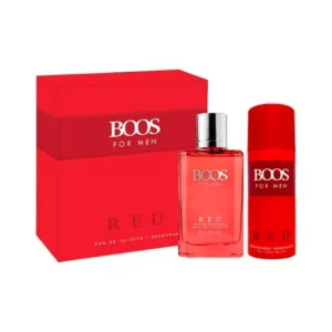 BOOS Red Eau de Toilette estuche combiando