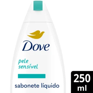 Jabón Líquido Dove Piel Sensible Hipoalergénico con glicerina x 250 ml