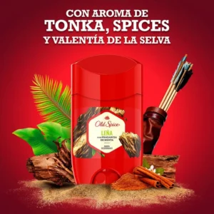 Desodorante Old Spice Leña en barra x 50 grs