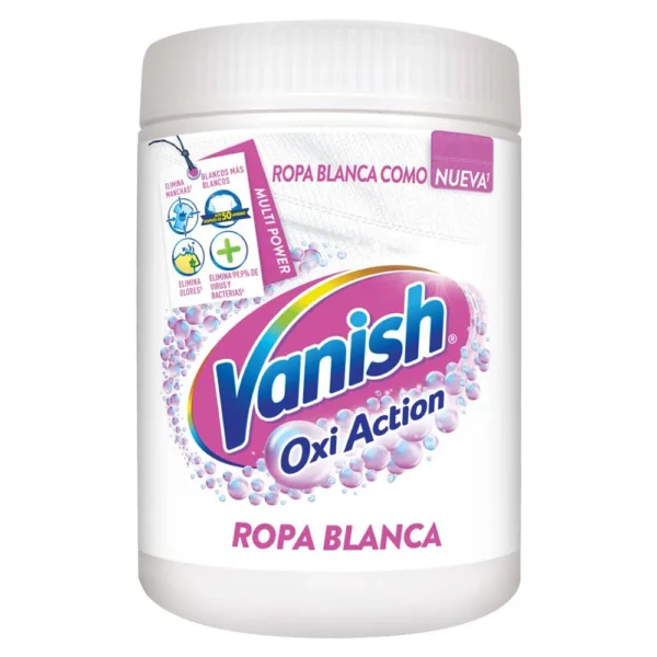 Quitamanchas en polvo Vanish Oxi Action Ropa Blanca x 450 grs