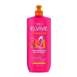 Tratamiento Capilar Elvive L’Oréal Paris Dream Liso Multiusos 3 en 1 x 500 ml