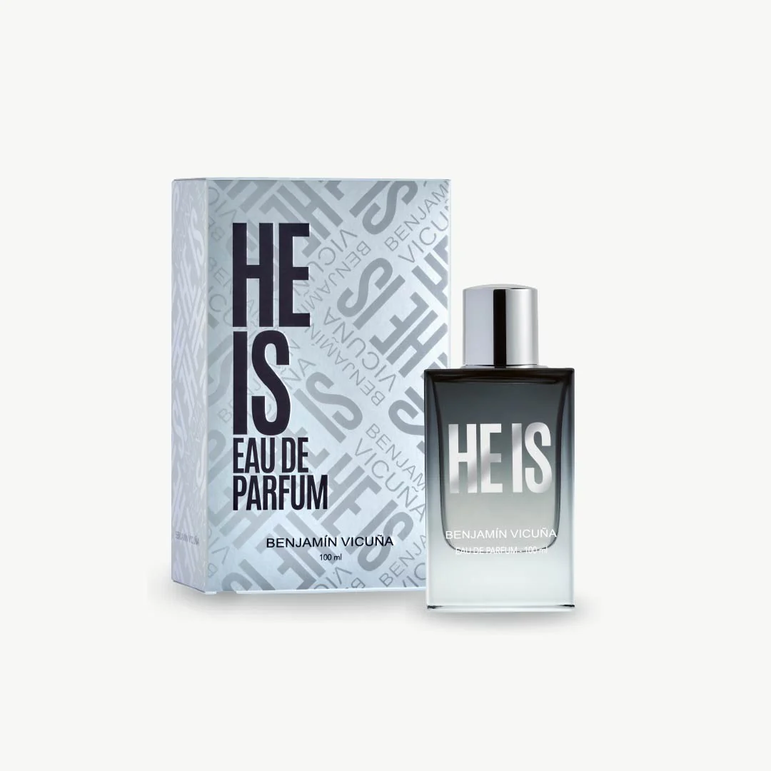 Perfume de hombre Benjamin Vicuña HE IS EDP x 100 ml - Sergio Perfumerias
