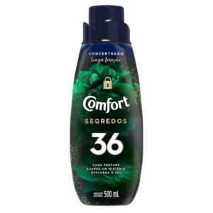 Suavizante Comfort Concentrado Segredos 36 x 500 ml