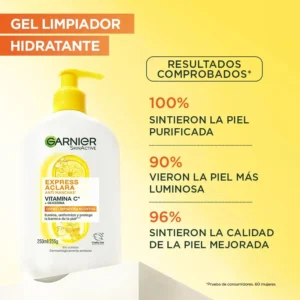 Gel de Limpieza Facial Garnier Express Aclara Anti-Manchas x 250 ml