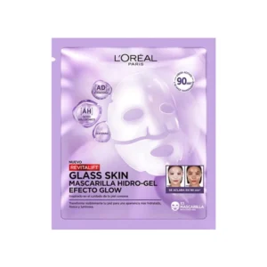 Mascarilla Hidro-Gel L’Oréal París Revitalift Glass Skin Efecto Glow x 1 ud