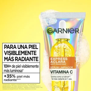 Sérum Limpiador Facial Garnier Express Aclara Anti-Manchas x 100 ml