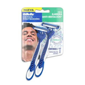 Máquinas para afeitar descartables Gillette Derma Protección