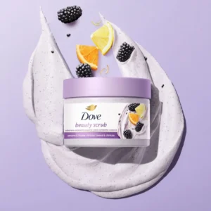 Crema exfoliante Dove Beauty Scrab Lime Berry x 280 grs