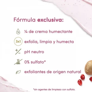 Crema exfoliante Dove Beauty Scrab Pom Seeds x 280 grs
