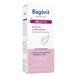 Espuma Limpiadora Facial Bagovit Pro Lifting Microexfoliante x 100 ml