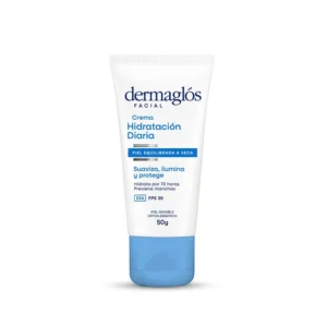 Crema Facial Dermaglós Hidratación Diaria Piel Equilibrada a Seca FPS 30 x 50 grs