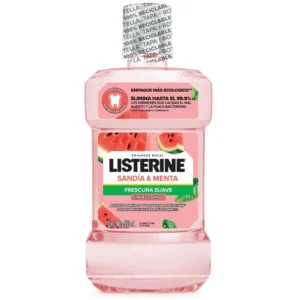 Enjuague Bucal Listerine Sandía y Menta Frescura Suave Sin Alcohol