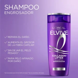 Shampoo Elvive L’Oréal Paris Collagen Lifter