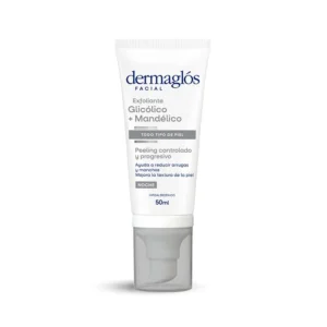 Crema Exfoliante Facial Dermaglós Peeling Glicólico y Mandélico x 50 ml