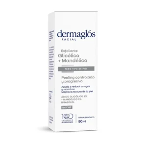 Crema Exfoliante Facial Dermaglós Peeling Glicólico y Mandélico x 50 ml