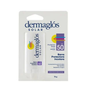 Protector Solar Facial en barra Dermaglós Incolora FPS 50
