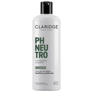 Shampoo Claridge PH NEUTRO para todo tipo de cabellos x 400 grs